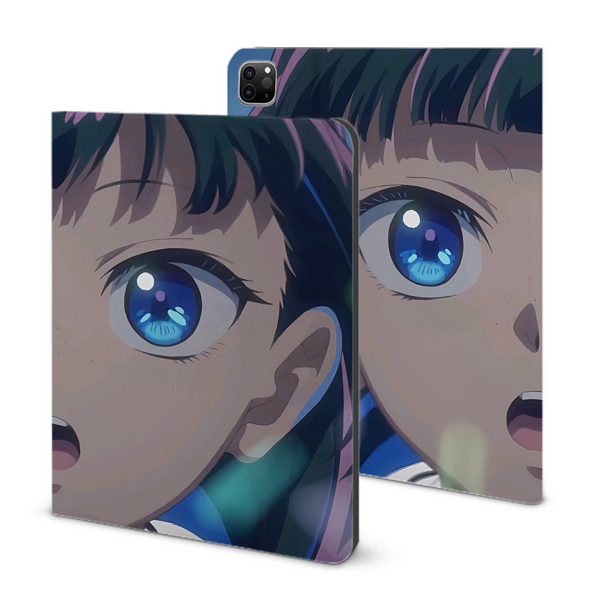 （画像用） 薬屋のひとりごと The Apothecary Diaries IPad ケース ブック型 PUレザー TPU 耐衝撃 軽量 薄型 ペン収納なし 全面保護 IPad 各モデル対応